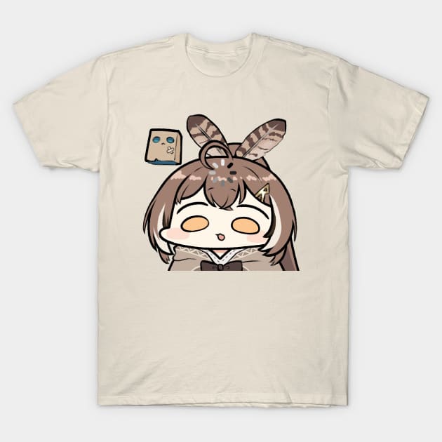 Nanashi Mumei Forgor T-Shirt by Ghazinagato